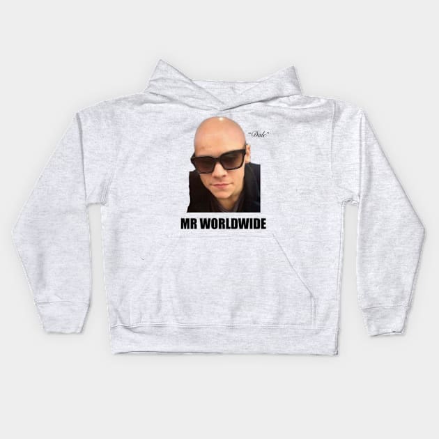 Mr worldwide Harry Kids Hoodie by Agape Art